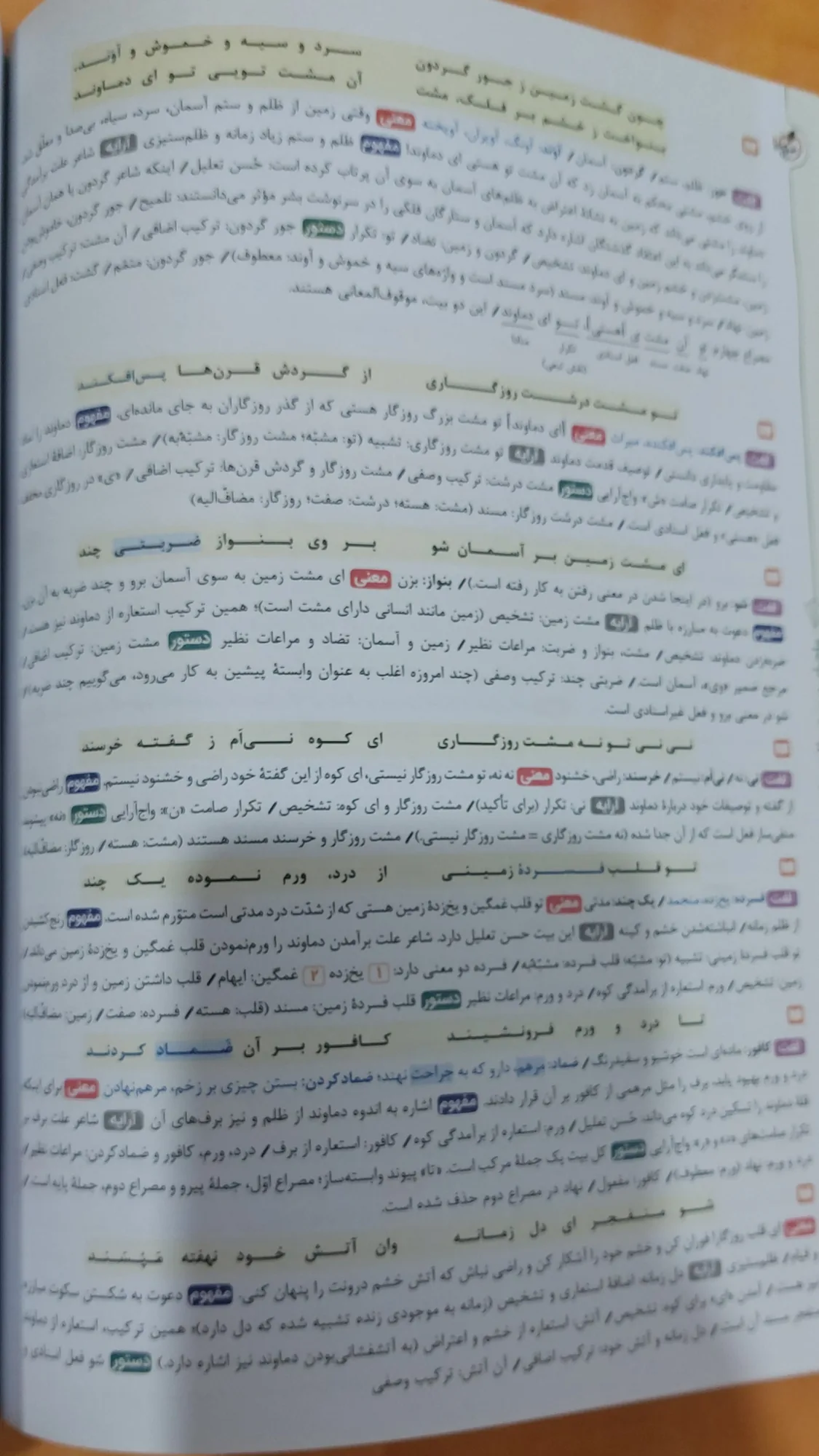 ماجرای بیست فارسی دوازدهم تجربی — تصویر 2