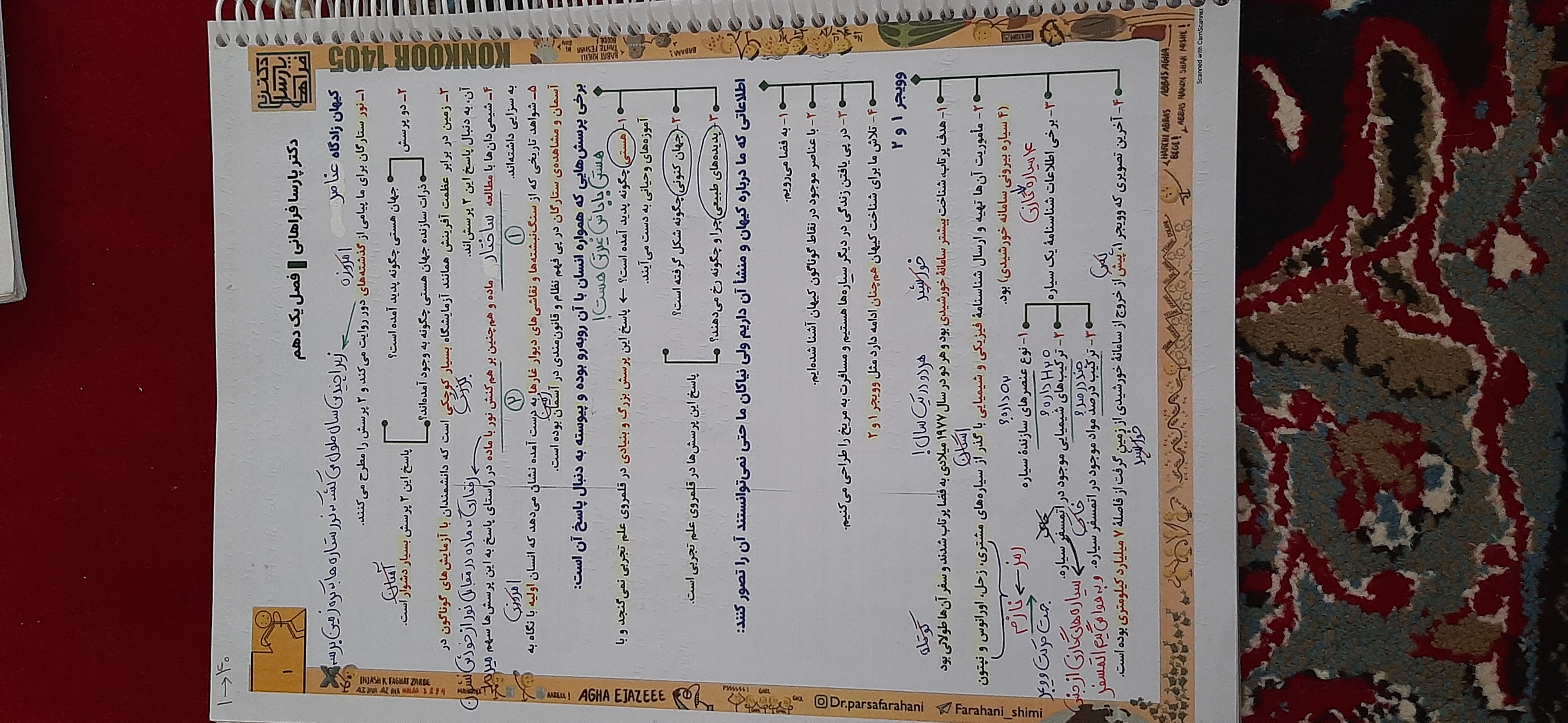 جزوه شیمی دهم فراهانی