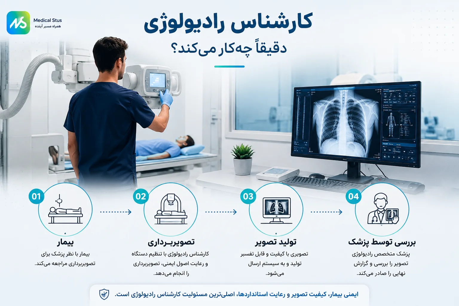 کارشناس رادیولوژی چه کاری انجام می دهد؟