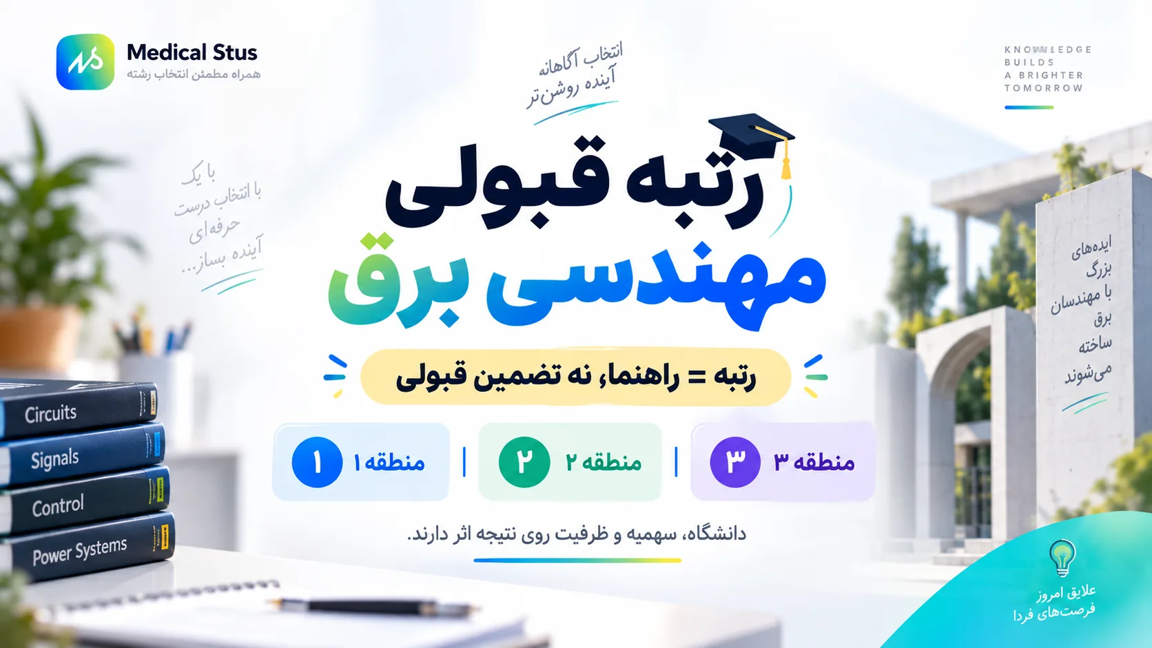 آخرین رتبه قبولی مهندسی برق