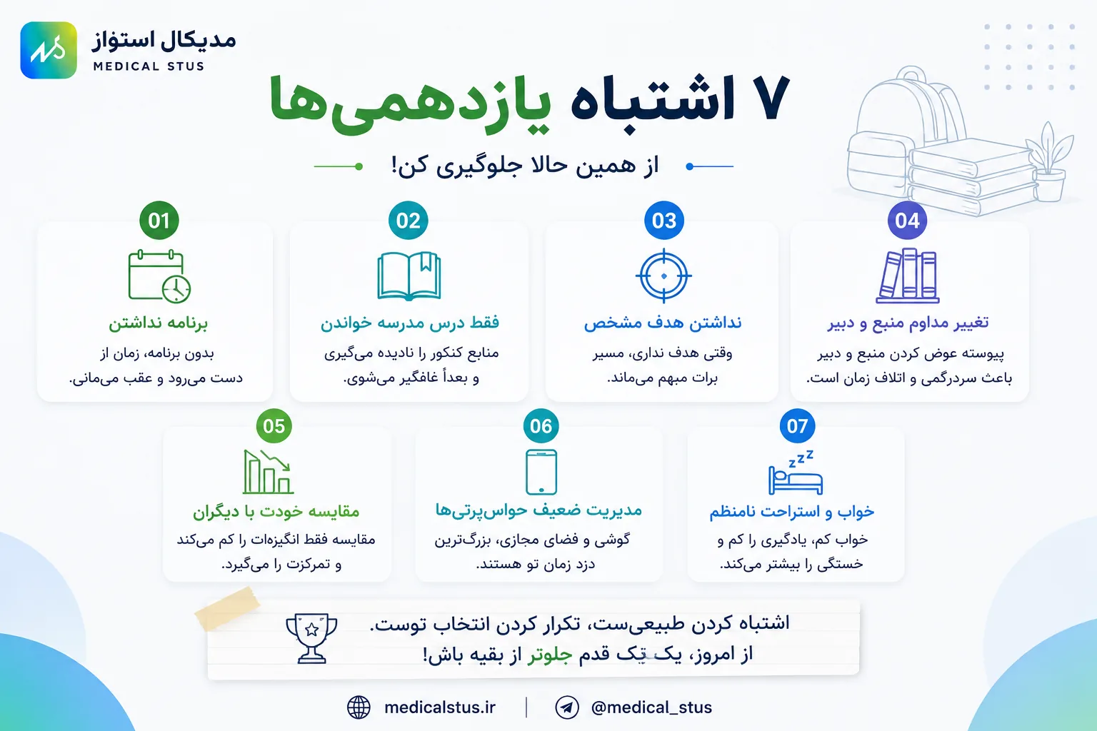 اشتباهات شروع کنکور از یازدهم