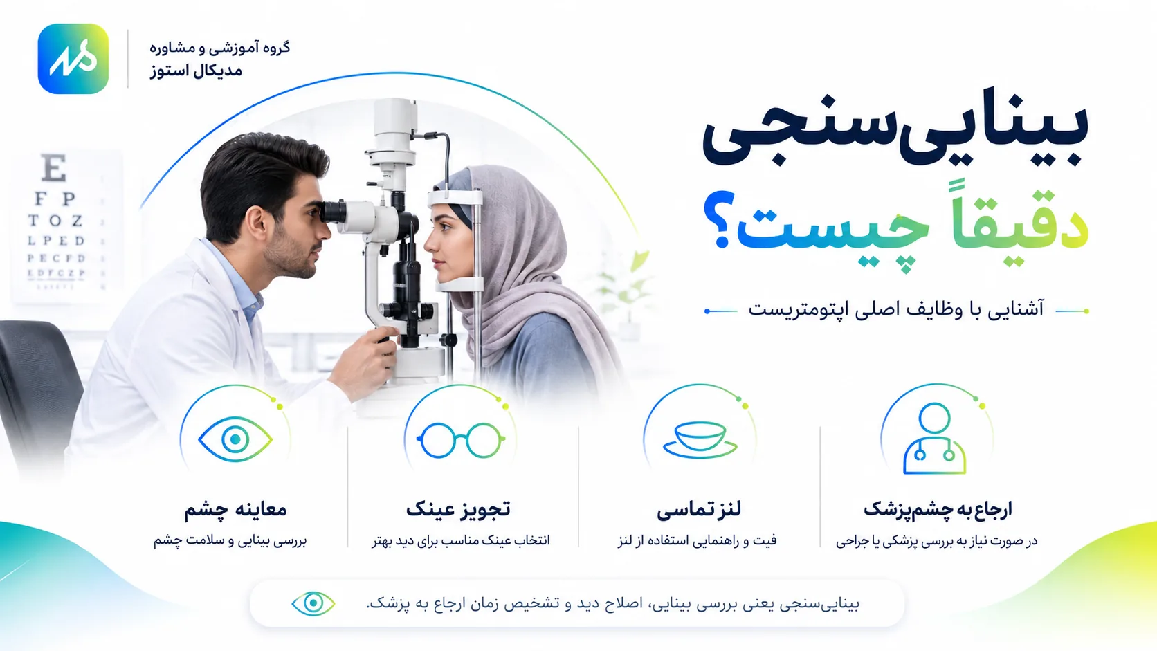 بینایی سنجی چیست؟