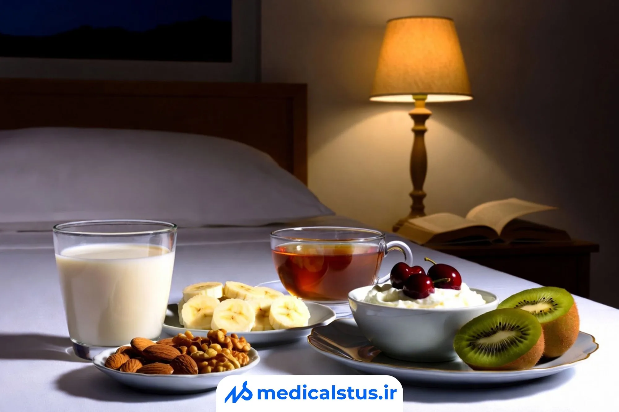 چه غذاهایی قبل از خواب مناسب هستند؟