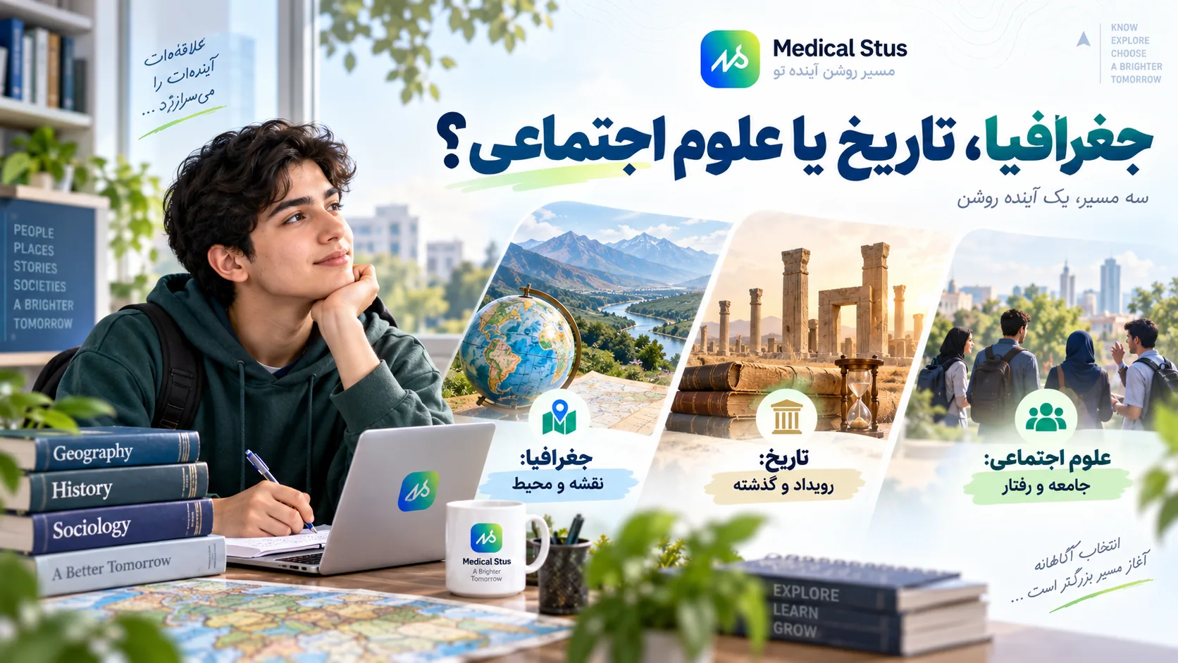 مقایسه رشته های مشابه آموزش جغرافیا