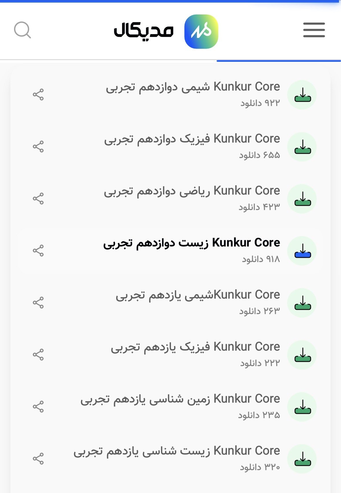 سوالات طبقه بندی شده کنکور