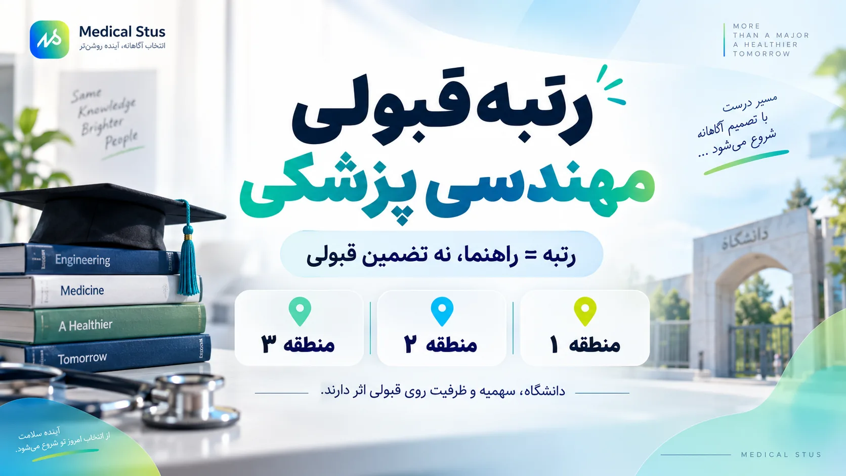 آخرین رتبه قبولی مهندسی پزشکی