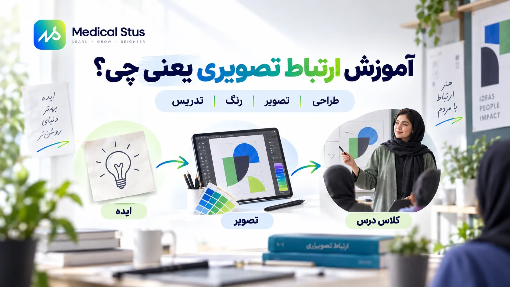 رشته آموزش ارتباط تصویری یعنی چی؟