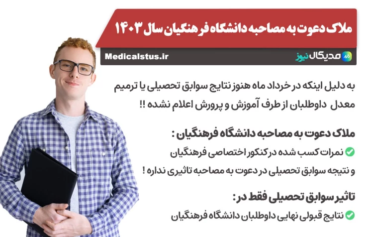 دعوت به مصاحبه کنکور فرهنگیان