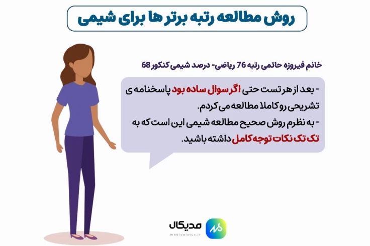 روش مطالعه رتبه برترها برای شیمی