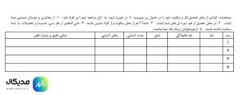 فرم تحقیقات محلی فرهنگیان
